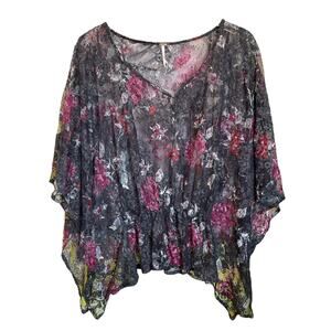 Free People Kaftan Barely There Top Size M